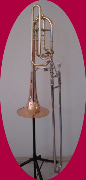 Double trigger online bass trombone